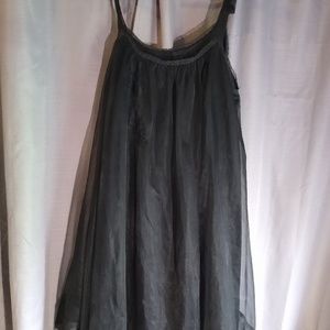 1950 vintage chiffon nightgown